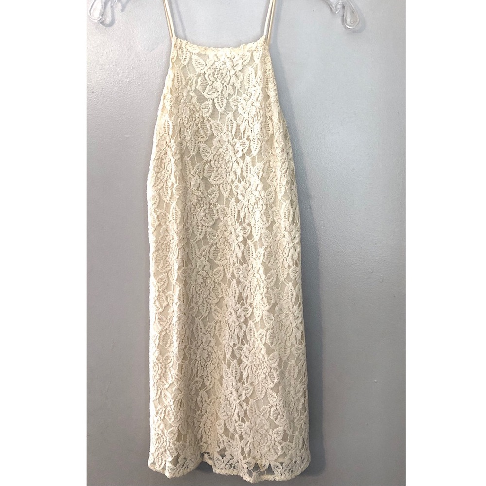Pins and needles lace dress